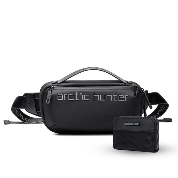 Pack : Sac de Poitrine SP02 + Portefeuille - Arctic Hunter