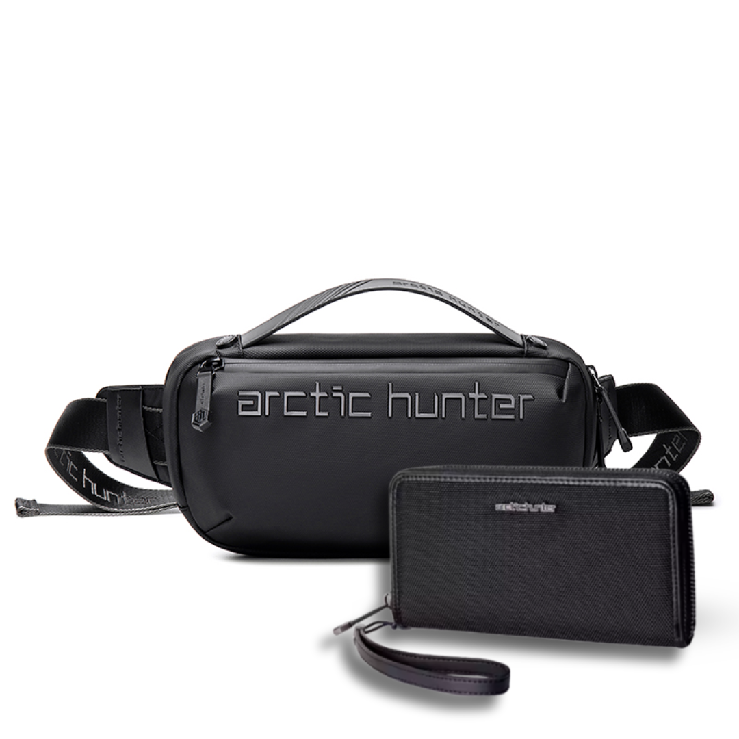 Pack : Sac de Poitrine SP02 + Portefeuille - Arctic Hunter