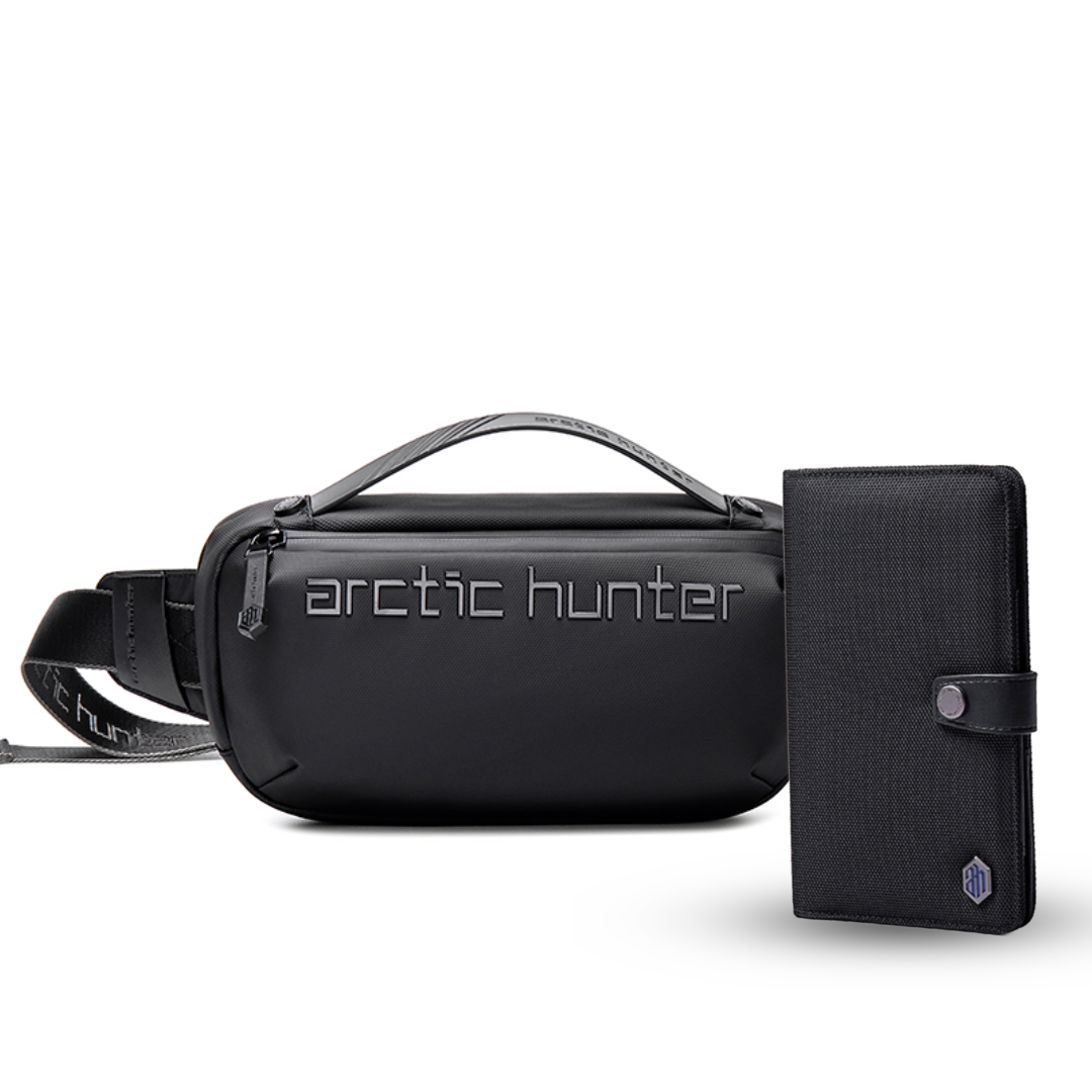 Pack : Sac de Poitrine SP02 + Portefeuille - Arctic Hunter