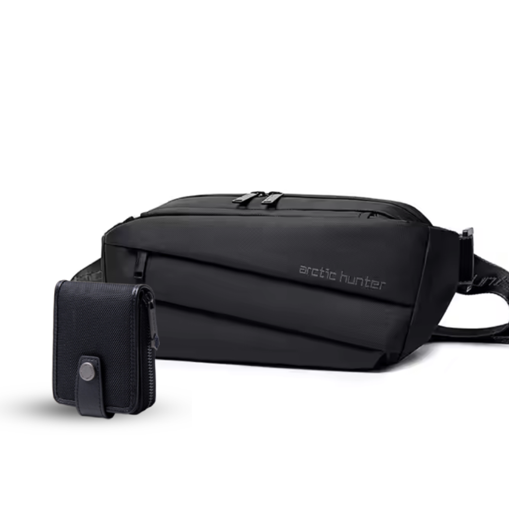 Pack : Sac de Poitrine SP029 + Portefeuille - Arctic Hunter