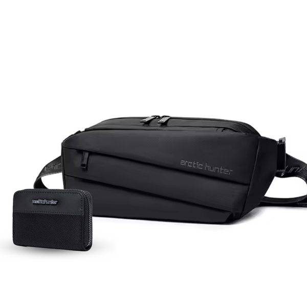 Pack : Sac de Poitrine SP029 + Portefeuille - Arctic Hunter