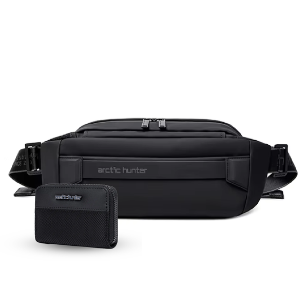 Pack : Sac de Poitrine SP043 + Portefeuille - Arctic Hunter