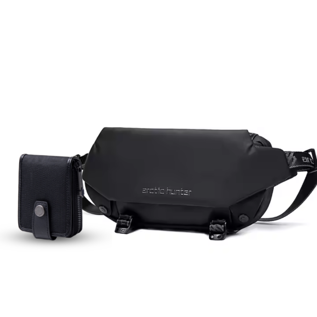 Pack : Sac de Poitrine SP047 + Portefeuille - Arctic Hunter