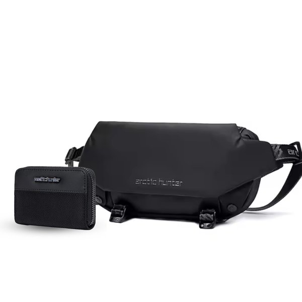 Pack : Sac de Poitrine SP047 + Portefeuille - Arctic Hunter
