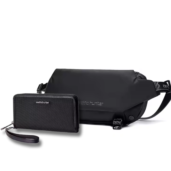 Pack : Sac de Poitrine SP047 + Portefeuille - Arctic Hunter